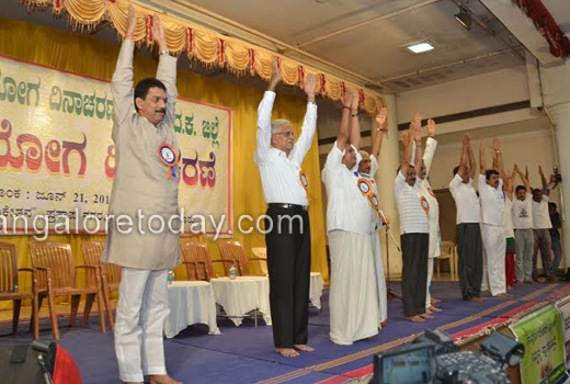 International Yoga Day observed with enthusiasm across Mangaluru 1